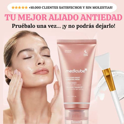 Dile adiós a las arrugas – Mascarilla con Colágeno 100% Natural